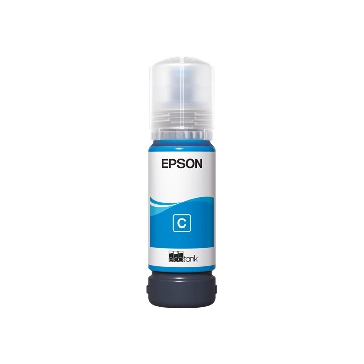 Botella de Tinta Original EPSON 107 C13T09B240 Cyan (70 ml)
