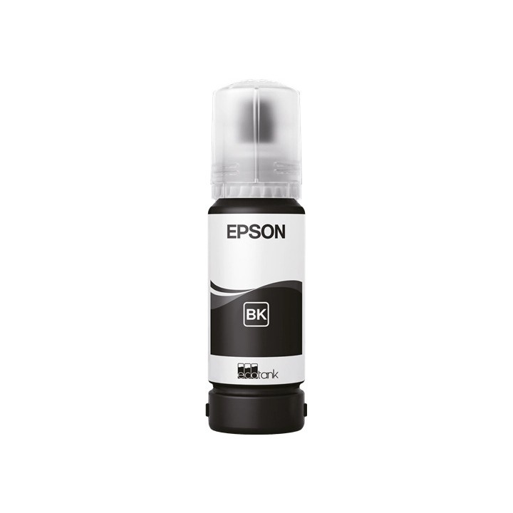 Botella de Tinta Original EPSON 107 C13T09B140 Negro (70 ml)