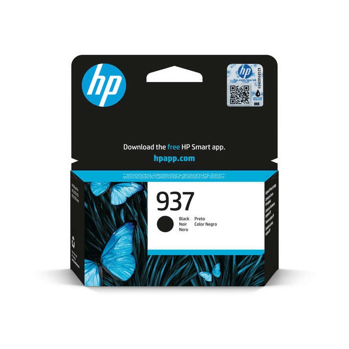 Tinta Original HP 937 4S6W5NE Negro (1. 25k)