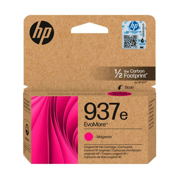 Tinta Original HP 937e 4S6W7NE Magenta (1. 65k)