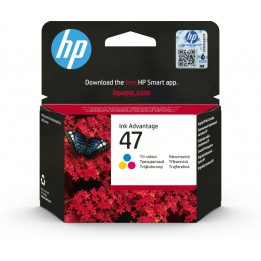 Tinta Original HP 47 6ZD61AE Tricolor