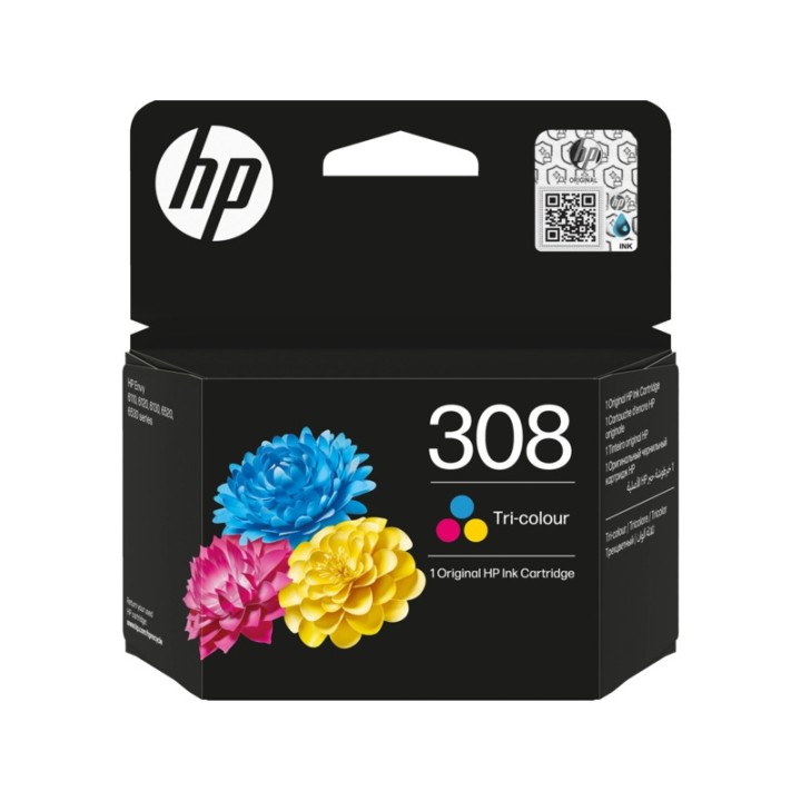 Tinta Original HP 308 7FP2UE Tricolor (0. 12k)