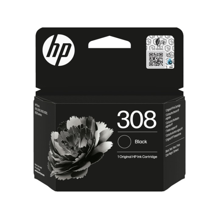 Tinta Original HP 308 7FP21UE Negro (0. 16k)