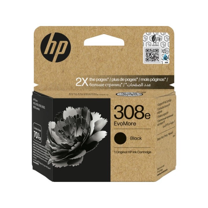 Tinta Original HP 308e EvoMore 7FP22UE Negro (0. 32k)