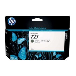 Tinta Original HP 727 B3P22A Negro Mate (130 ml)