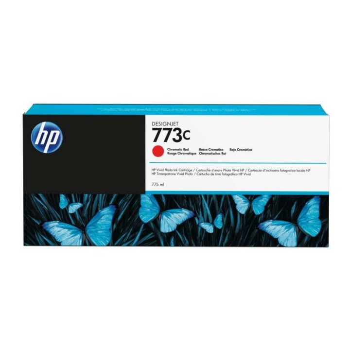 Tinta Original HP 773C C1Q38A Rojo Cromático (775 ml)