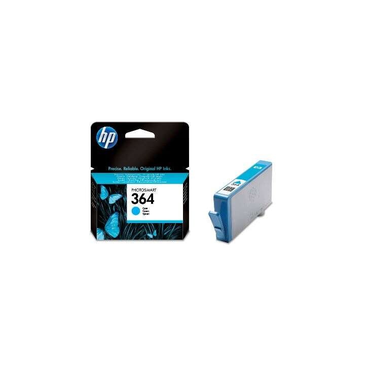 Tinta Original HP 364 CB318EE Cyan (0. 3k)