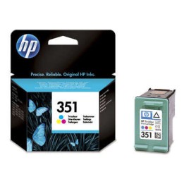 DESCATALOGADO - Tinta Original HP 351 CB337EE Tricolor