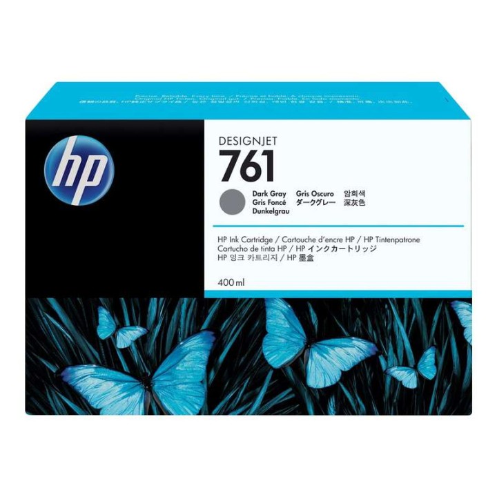 Tinta Original HP 761 CM996A Gris Oscuro (400ml)
