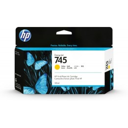 Tinta Original HP 745 F9J96A Amarillo (130 ml)