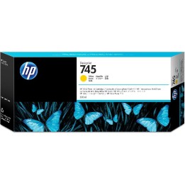 Tinta Original HP 745 F9K02A Amarillo (300 ml)
