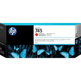 Tinta Original HP 745 F9K06A Rojo (300 ml)