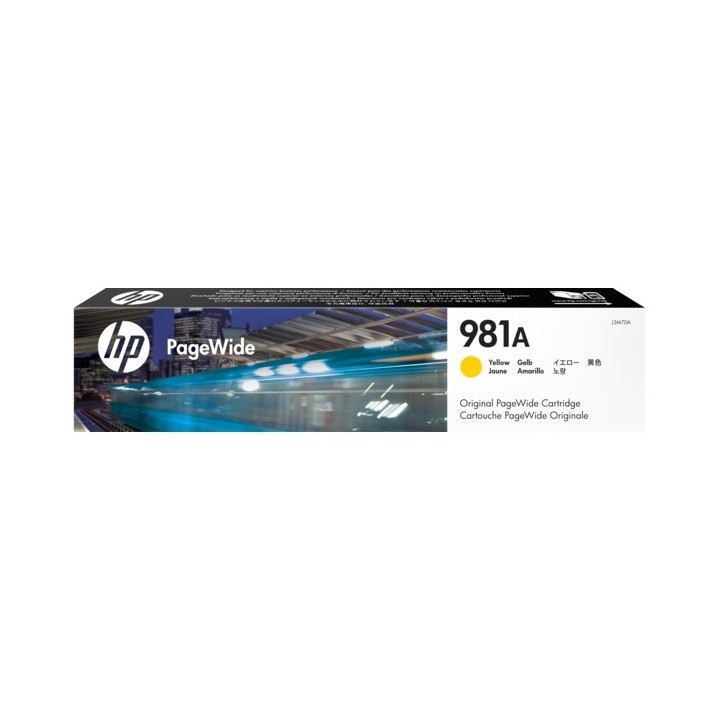 Tinta Original HP 981A J3M70A Amarillo (6k)