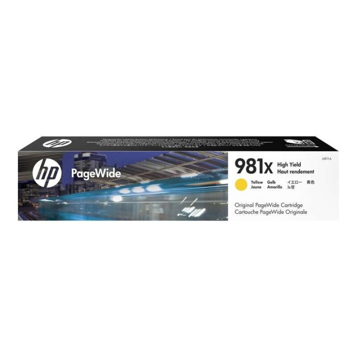 Tinta Original HP 981X L0R11A Amarillo (10k)