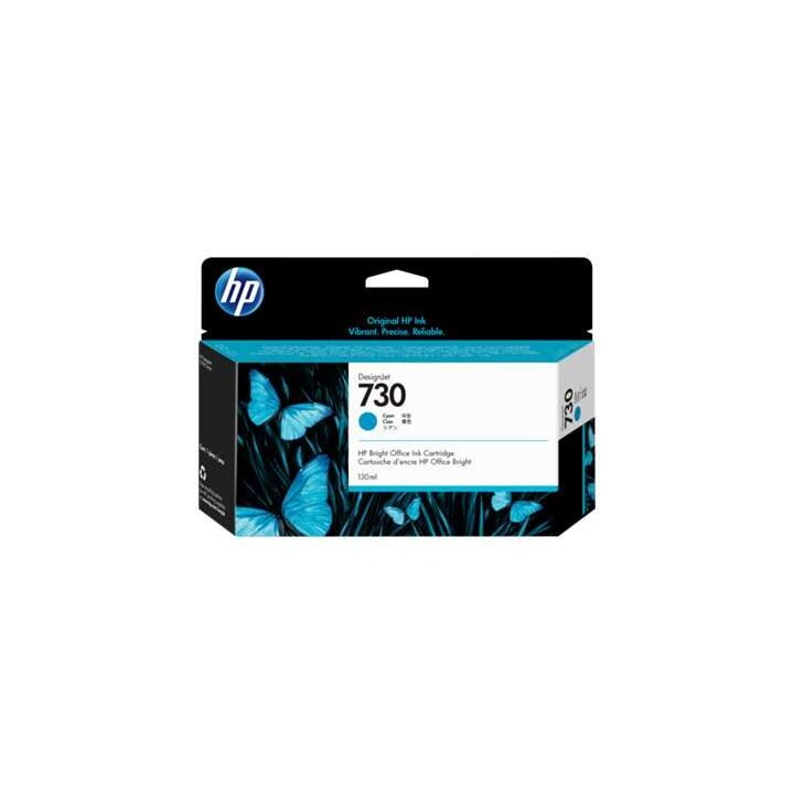 Tinta Original HP 730 P2V62A Cyan (130 ml)