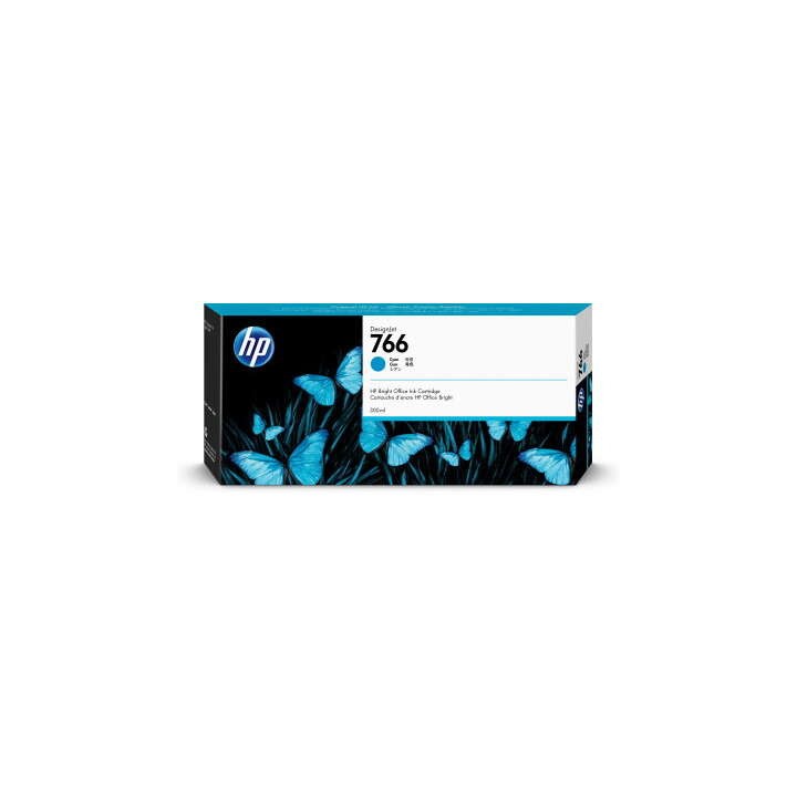 Tinta Original HP 766 P2V89A Cyan (300 ml)