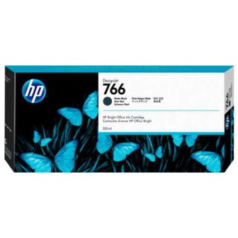 Tinta Original HP 766 P2V92A Negro Mate (300 ml)