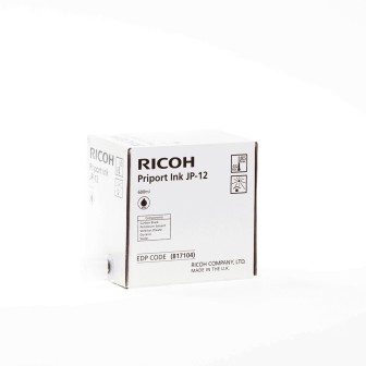 Tinta Original RICOH JP12 817104 Negro (Pack 5 Uds)