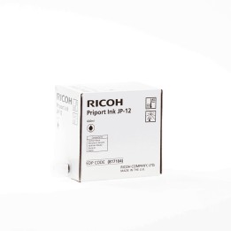 Tinta Original RICOH JP12 817104 Negro (Pack 5 Uds)