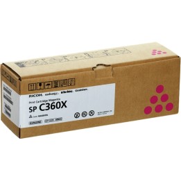 Toner Original RICOH 408252 Tipo SPC360X Magenta para Aficio SP C361 (9k)