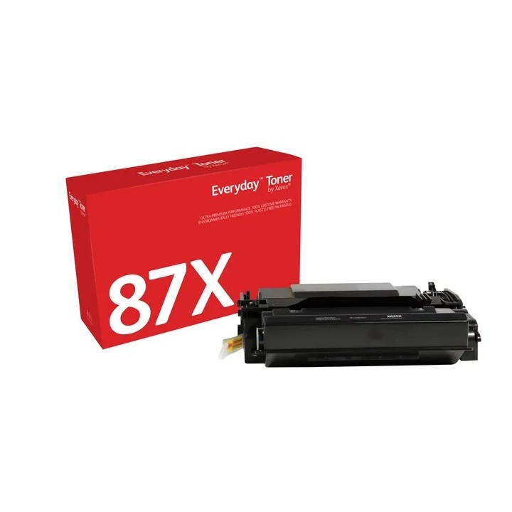 Toner Compatible XEROX HP CF287X CANON 041H Negro (18k)