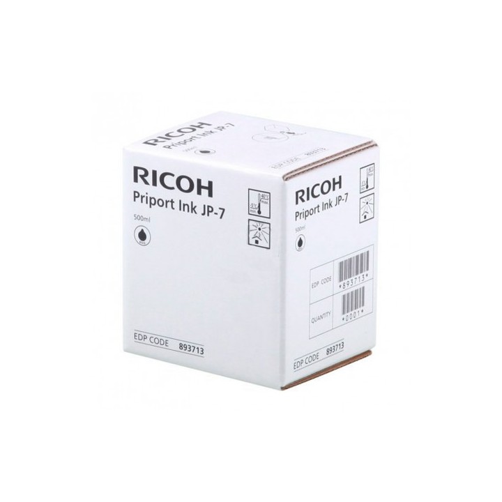 Tinta Original RICOH 817219 JP7 Negro para Priport JP750 JP755