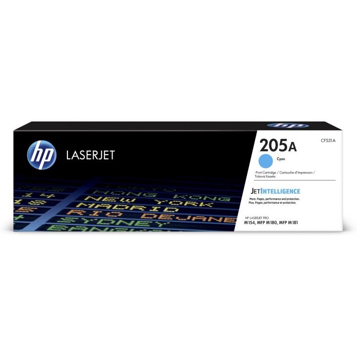 Toner Original HP CF531A (205A) Cyan