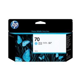 Tinta Original HP 70 C9390A Cyan Claro para Designjet Z2100 Z3100 (130 ml)