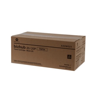 Toner Original KONICA MINOLTA TNP24 A32W021 Negro para Bizhub 20 20P (8k)