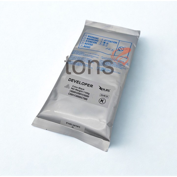 DV610K DV617K Bolsa de Revelador Negro Compatible KONICA MINOLTA Bizhub PRESS C6000 C7000 Bolsa 1100gr