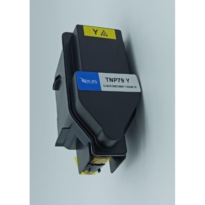 Toner Químico Compatible KONICA MINOLTA TNP79Y TNP80Y TNP81Y Amarillo (9k)