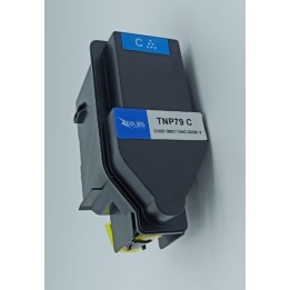 Toner Químico Compatible KONICA MINOLTA TNP79C TNP80C TNP81C Cyan (9k)