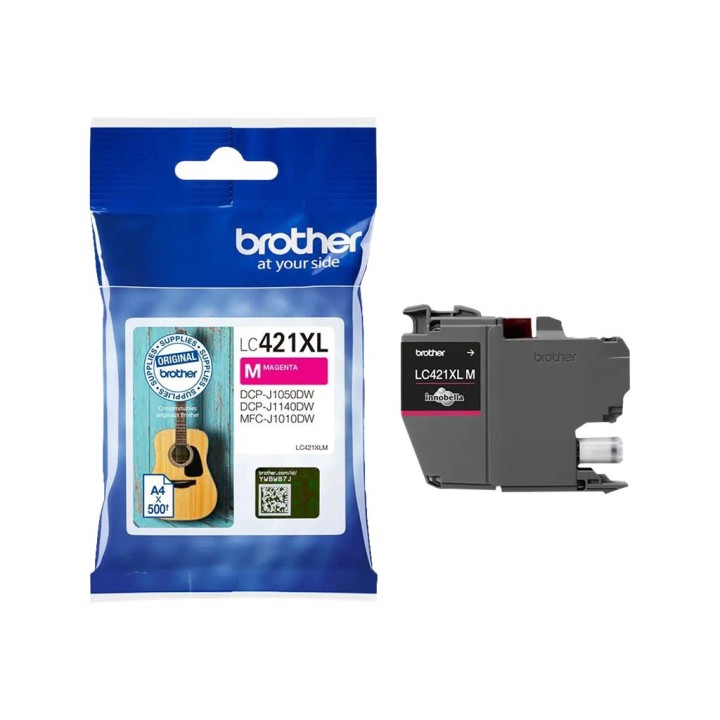 Tinta Original BROTHER LC421XLM Magenta (0. 5K)