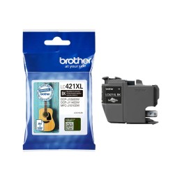 Tinta Original BROTHER LC421XLBK Negro (0. 5K)