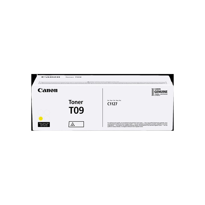 Toner Original CANON T09 3017C006 Amarillo para i-Sensys XC1127 (5. 9k)