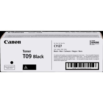 Toner Original CANON T09 3020C006 Negro para i-Sensys XC1127 (7. 6k)