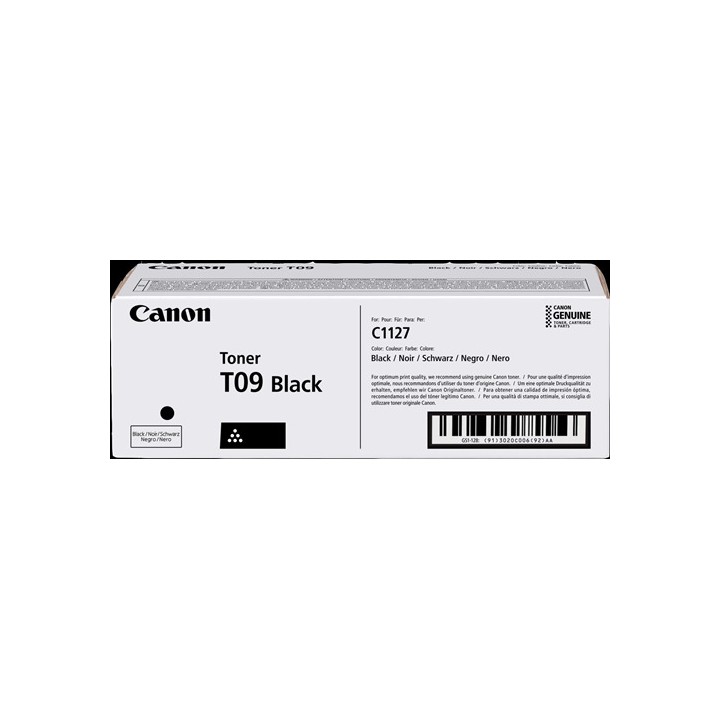 Toner Original CANON T09 3020C006 Negro para i-Sensys XC1127 (7. 6k)