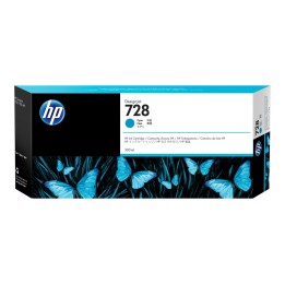 Tinta Original HP 728XL F9K17A Cyan (300 ml)
