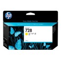 Tinta Original HP 728 F9J65A Amarillo (130 ml)