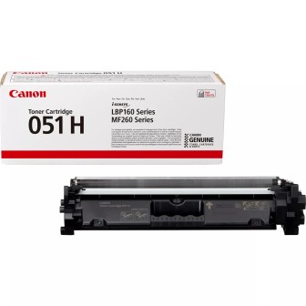 Toner Original CANON 051H 2169C002 Negro para LBP162 MF264 (4k)