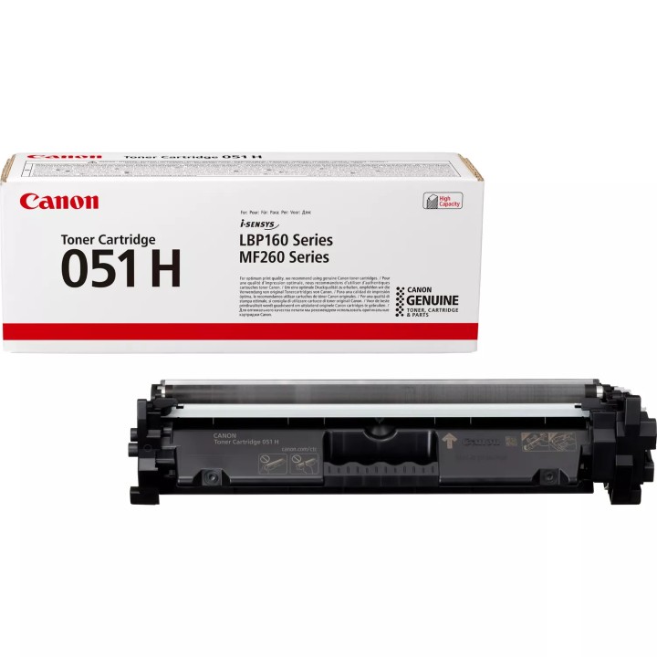 Toner Original CANON 051H 2169C002 Negro para LBP162 MF264 (4k)