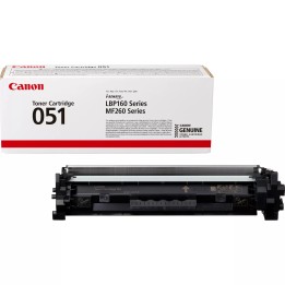 Toner Original CANON 051 2168C002 Negro para LBP162 MF264 (1. 7k)