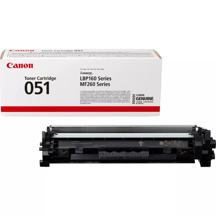 Toner Original CANON 051 2168C002 Negro para LBP162 MF264 (1. 7k)