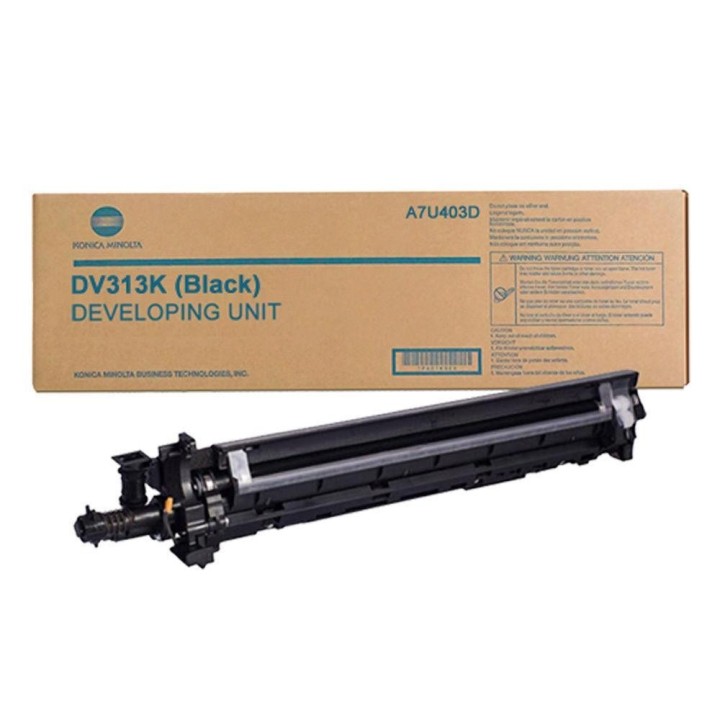 Unidad de Revelado Original Negro KONICA MINOLTA DV313K A7U403D para Bizhub C258 C308 C368