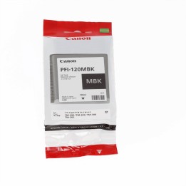 Tinta Original CANON PFI120MBK 2884C001 Negro Mate (130 ml)