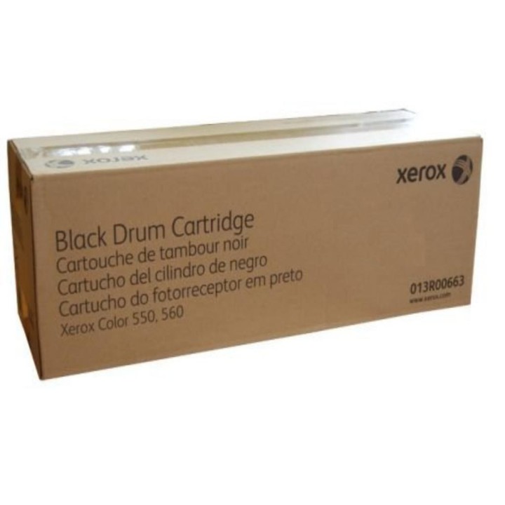 Unidad de Tambor Negro Original XEROX 013R00663 para Color 550 560 570 C60 C70 PrimeLink C9065 C9070 (180k)