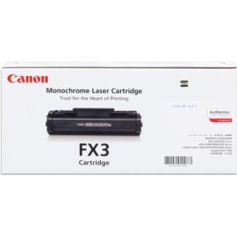 Toner Original CANON FX3 1557A003 Negro para Fax L60 90 200 220 240 250 260 i 280 290 295 300 350 360 (2. 7k)