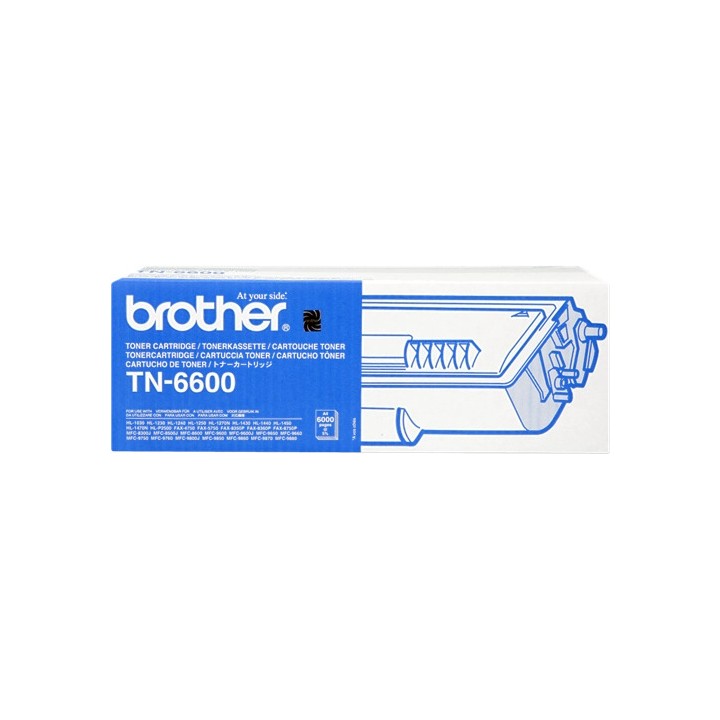 Toner Original BROTHER TN6600 Negro para HL-1030 1240 MFC-9650 9750 (6k)