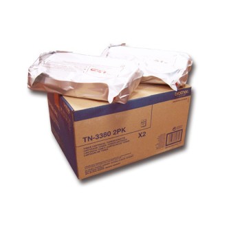 Toner Original BROTHER TN3380TWIN (Pack 2 Unidades) Negro para HL-5450 DCP-8110DN (8k)