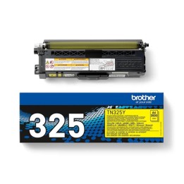 Toner Original BROTHER TN325Y Amarillo para HL-4140 4150 DCP-9055 MFC-9460 (3. 5k)